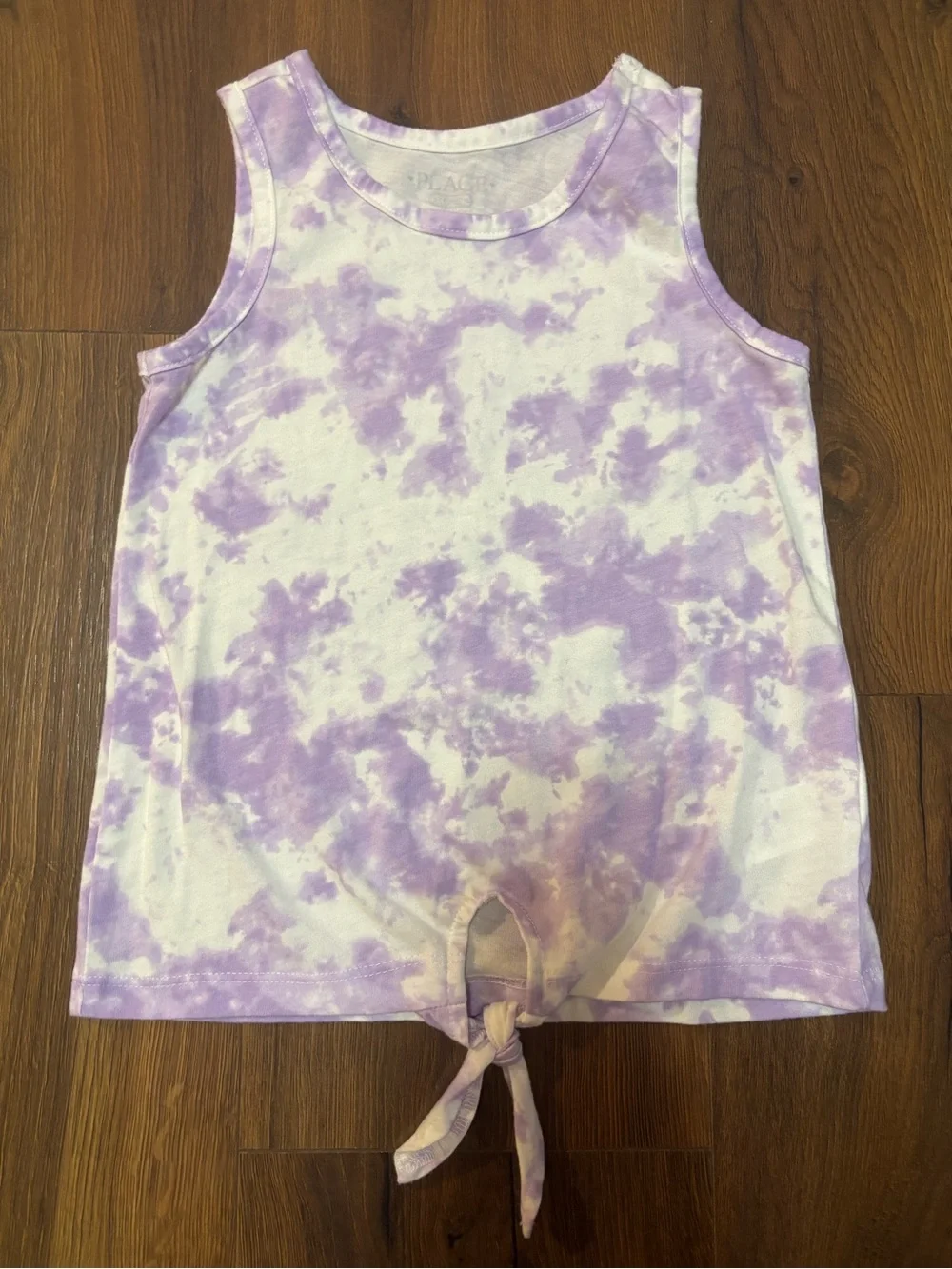 The Children's Place Sleeveless Tank Top - Purple Tie Dye 5/6
